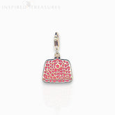 Silver Gold-Toned Handbag - Charm